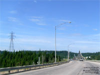 Pont de la route 132 sur la rivi�re Manicouagan